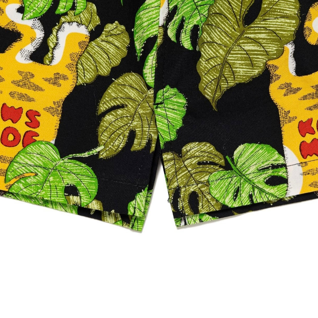 Human Made X KAWS Aloha Shirt Black HUMAN MADE HUMAN MADE - originalfook singapore