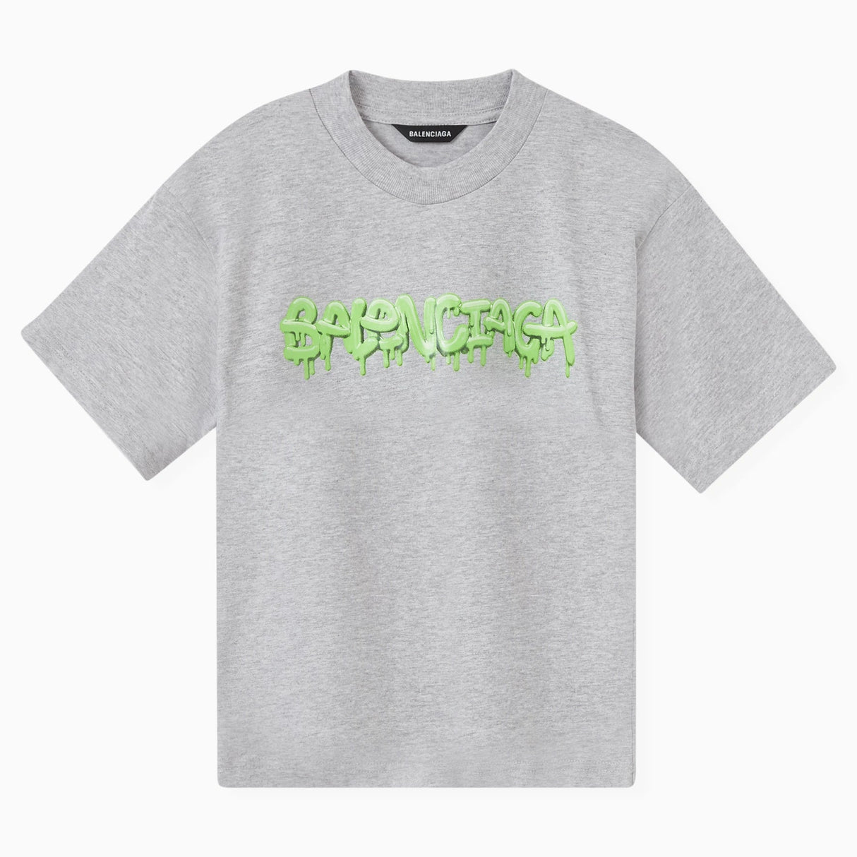 Balenciaga Slime Logo Tee Heather - ORIGINALFOOK