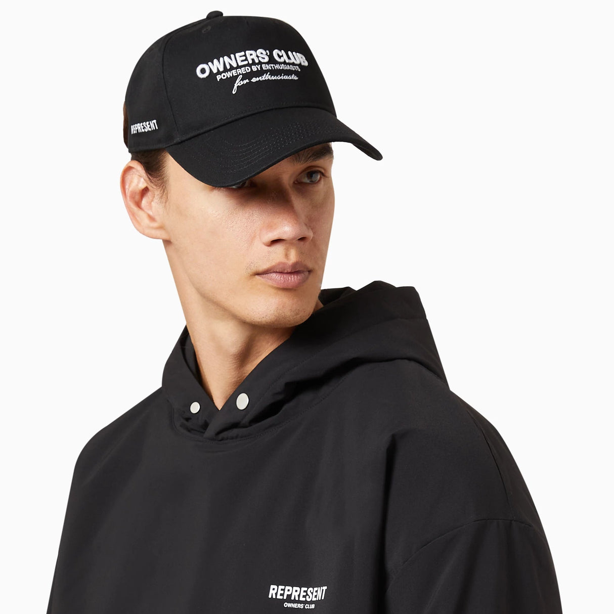 Represent Owners Club Logo Snapback Black - ORIGINALFOOK