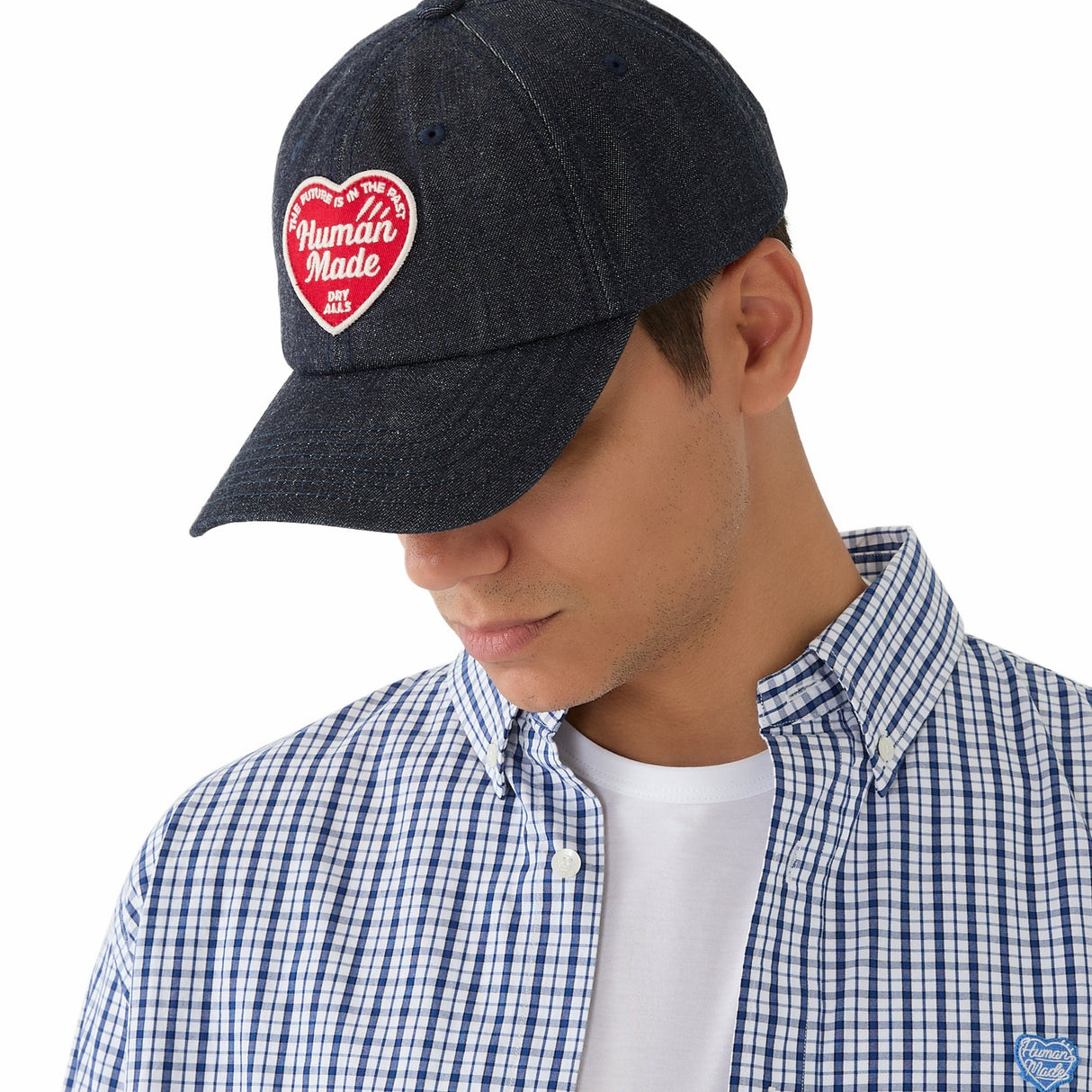 Human Made Red Heart Denim Cap - ORIGINALFOOK