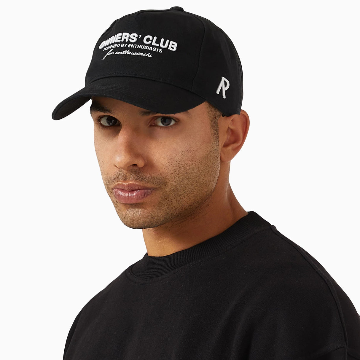 Represent Owners Club Logo Snapback Black - ORIGINALFOOK