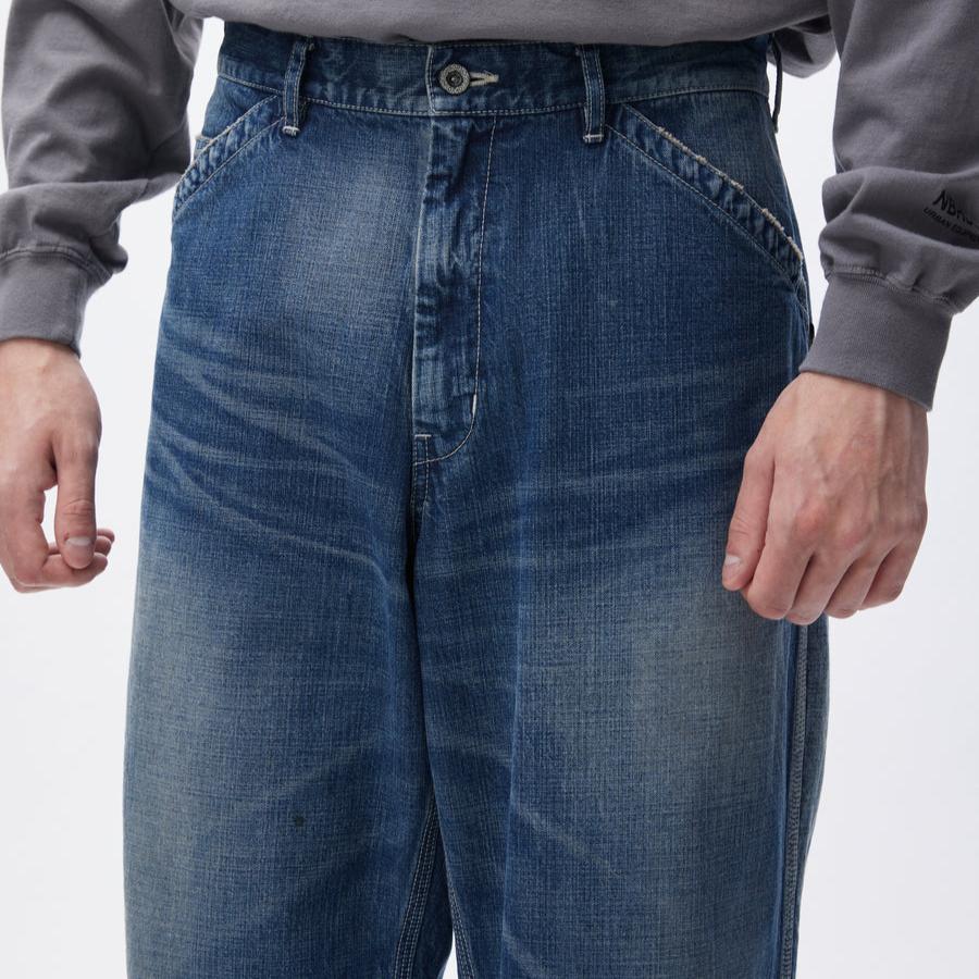 Neighborhood Washed Denim Jeans NEIGHBORHOOD NEIGHBORHOOD - originalfook singapore