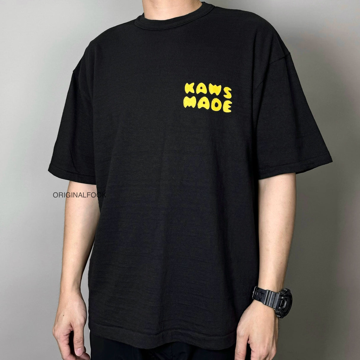 Human Made X KAWS Tee #3 Black HUMAN MADE HUMAN MADE - originalfook singapore