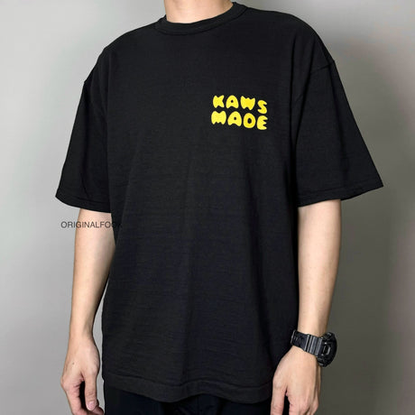 Human Made X KAWS Tee #3 Black HUMAN MADE HUMAN MADE - originalfook singapore