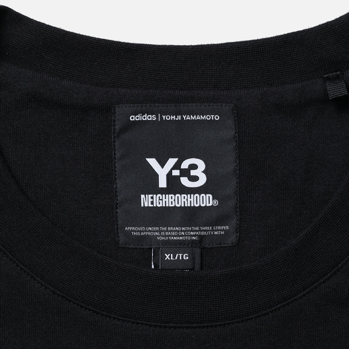 Neighborhood X Y-3 X Logo Tee Black