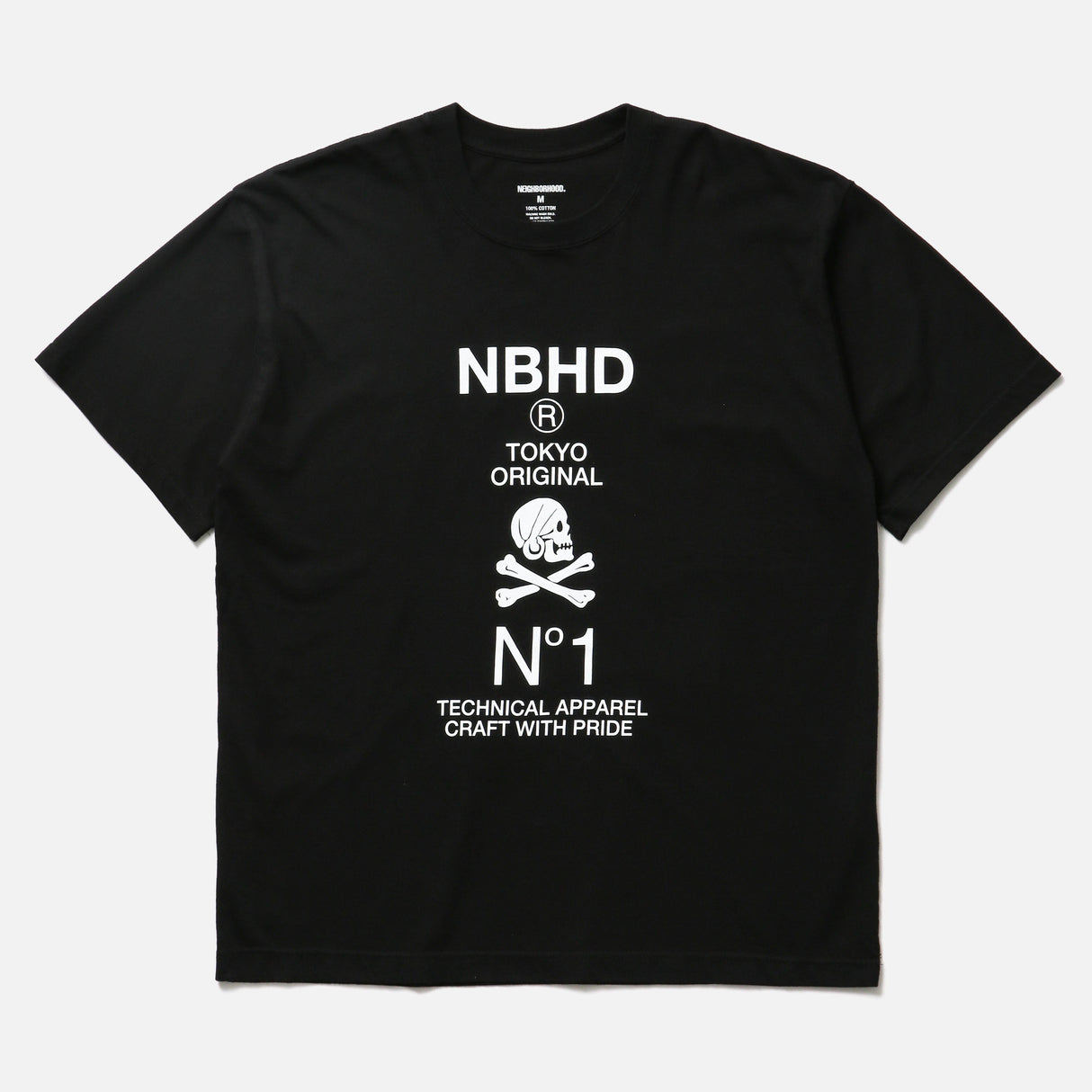 Neighborhood SS-08 Skull Tee Black - ORIGINALFOOK
