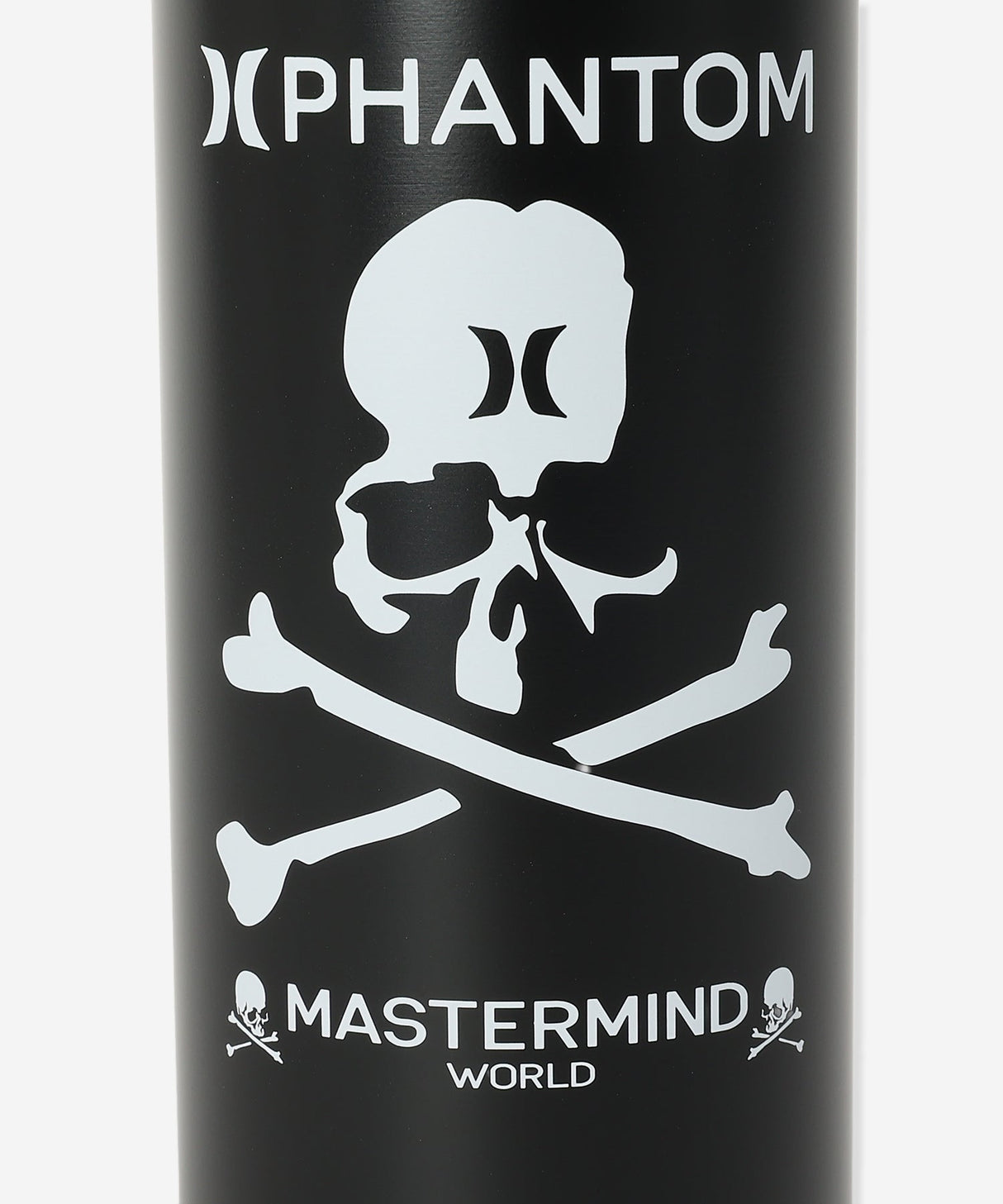Black Mastermind Japan One-Touch Thermo Water Bottle, 500ml, with sleek design and easy-open lid, suitable for accessories and hydration.