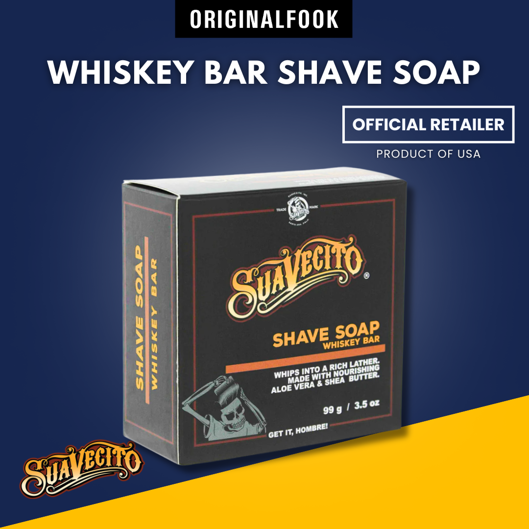 Suavecito Whiskey Bar Shave Soap SUAVECITO SUAVECITO - originalfook singapore
