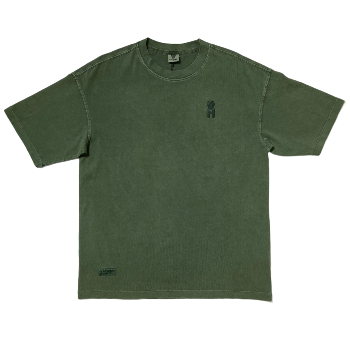 LifeWork Patch Logo Tee Olive - ORIGINALFOOK