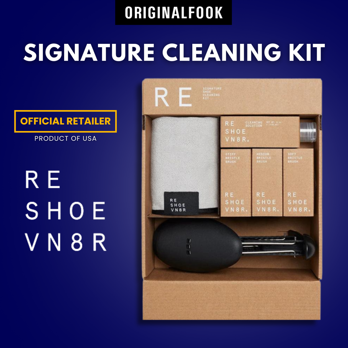 Reshoevn8r Signature Shoe Cleaning Kit RESHOEVN8R RESHOEVN8R - originalfook singapore