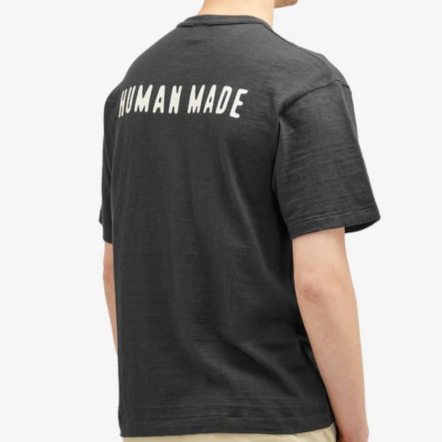 Human Made Polar Bear Skater Tee Black HUMAN MADE HUMAN MADE - originalfook singapore