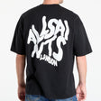 AllSaints Orlando Logo Tee Black - ORIGINALFOOK