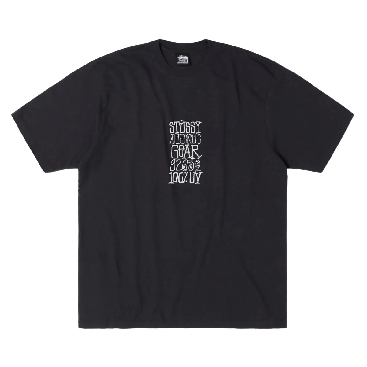 Buy Stussy Authentic Gear Tee Black in Singapore | ORIGINALFOOK