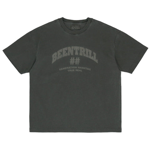 Been Trill Washed Logo Tee Grey