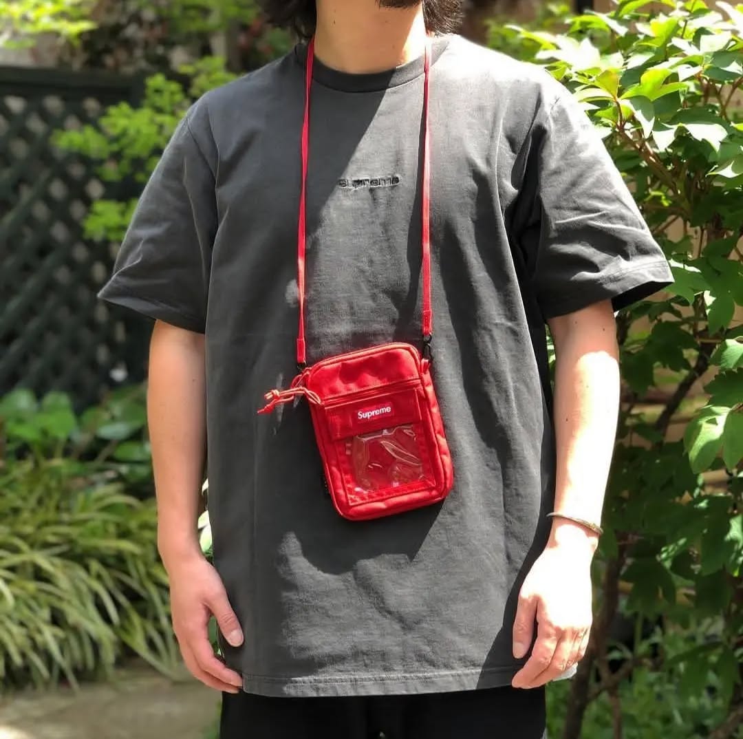 Supreme Utility Sling Pouch Red - ORIGINALFOOK