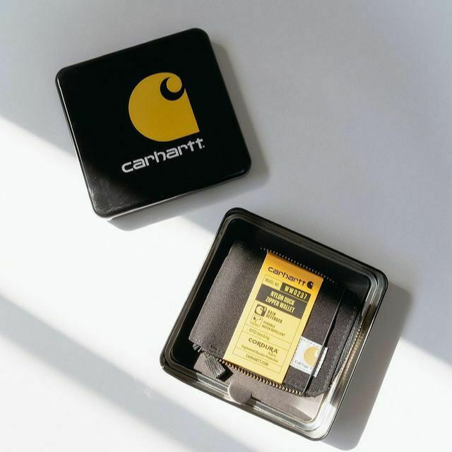 Carhartt Nylon Zipper Wallet Black CARHARTT CARHARTT - originalfook singapore