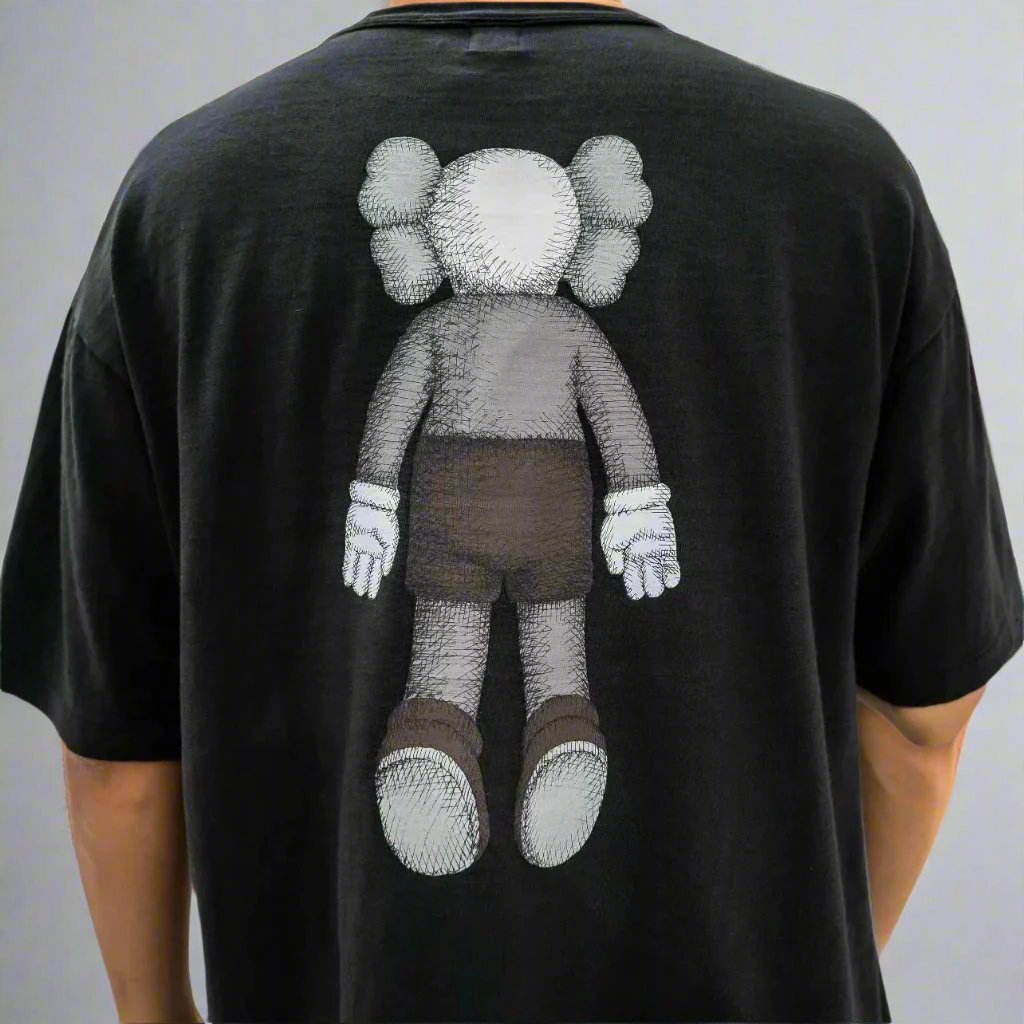 Human Made X KAWS Tee #3 Black HUMAN MADE HUMAN MADE - originalfook singapore