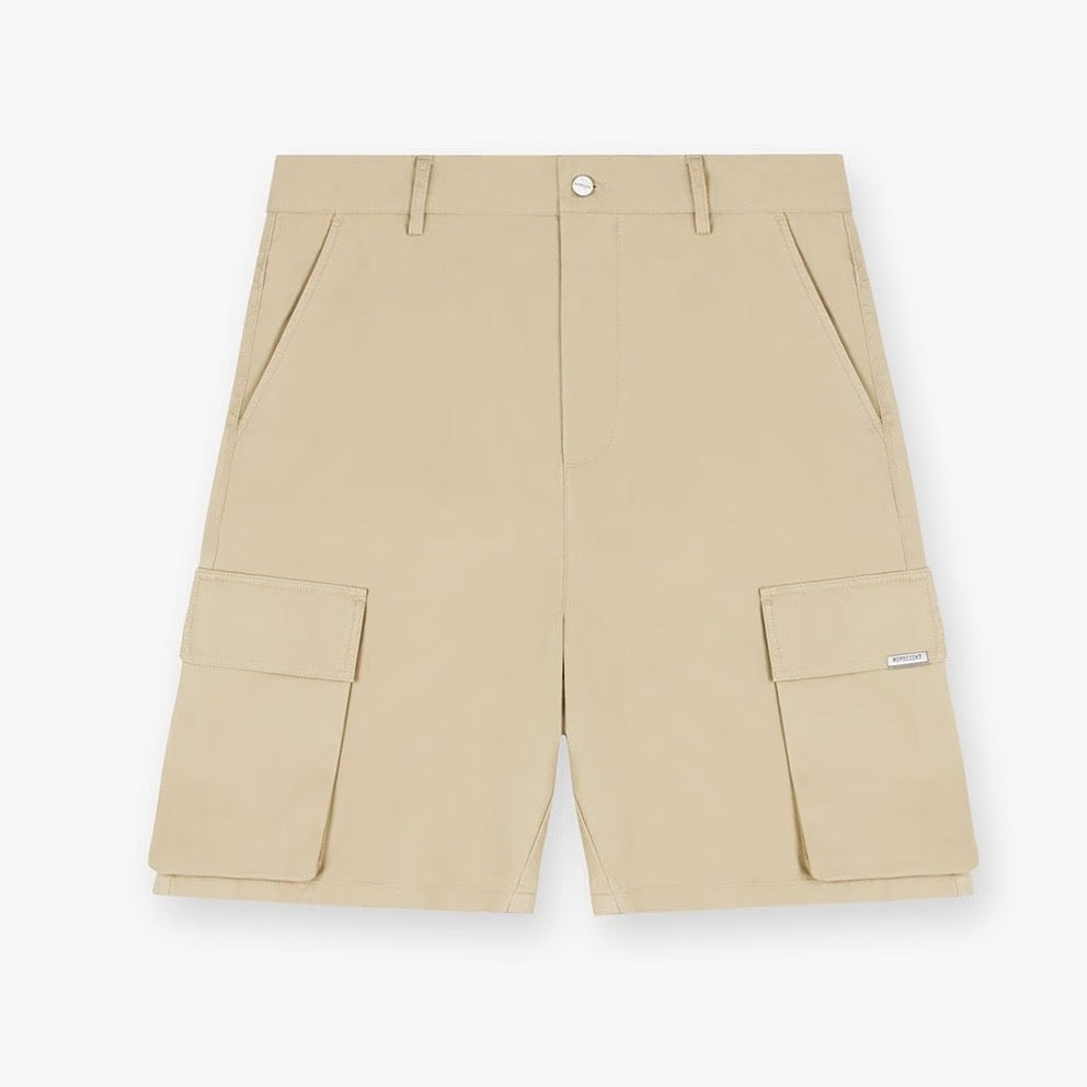 Represent Baggy Cargo Shorts Sandstone REPRESENT REPRESENT - originalfook singapore