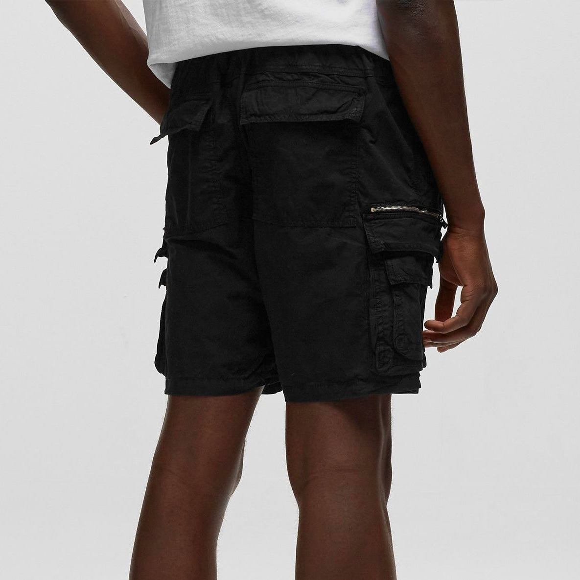 Represent Cargo Shorts Black REPRESENT REPRESENT - originalfook singapore