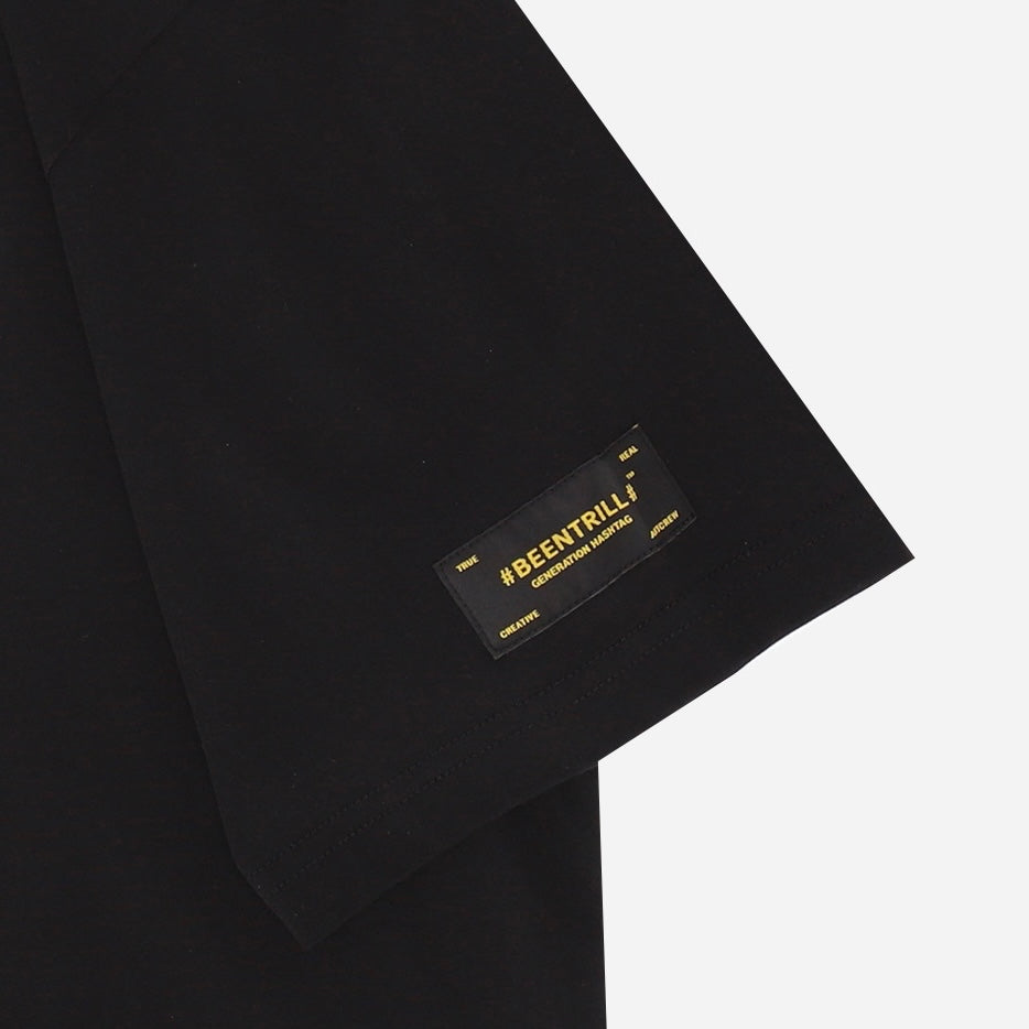 Been Trill Tape Logo Tee Black lifework lifework - originalfook singapore