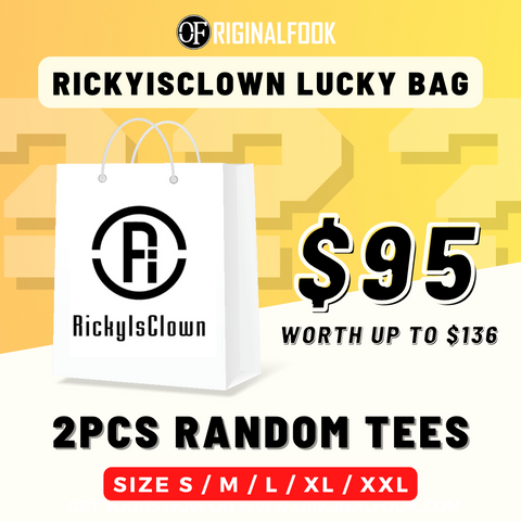 Rickyisclown [RIC] Smiley Face Tee Black [R8210913d-N7]