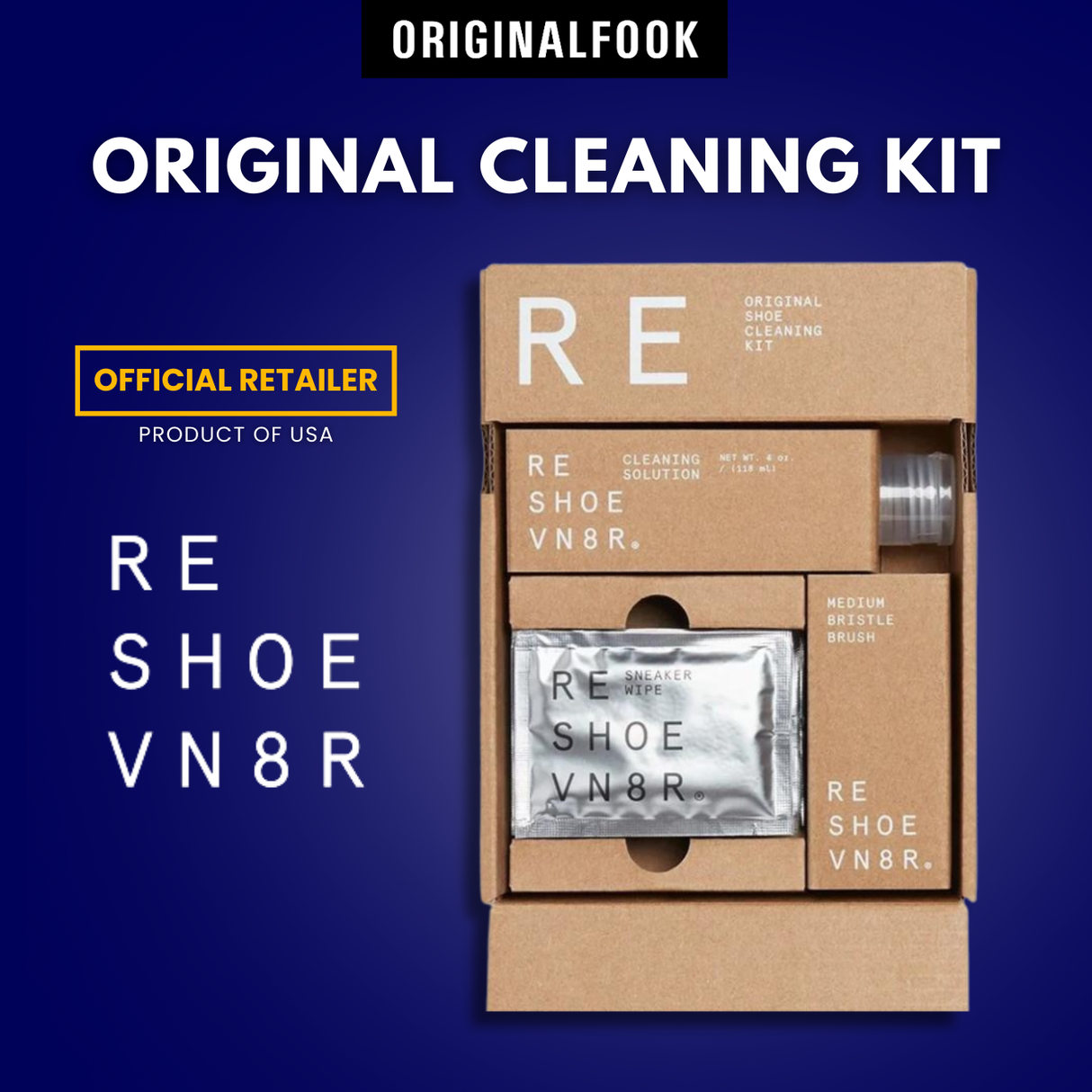 Reshoevn8r Original Shoe Cleaning Kit RESHOEVN8R RESHOEVN8R - originalfook singapore