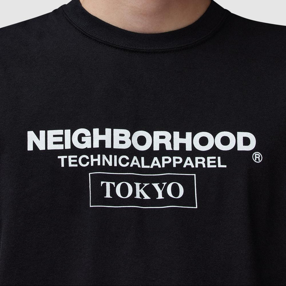 Neighborhood SS-16 Tee Black - ORIGINALFOOK