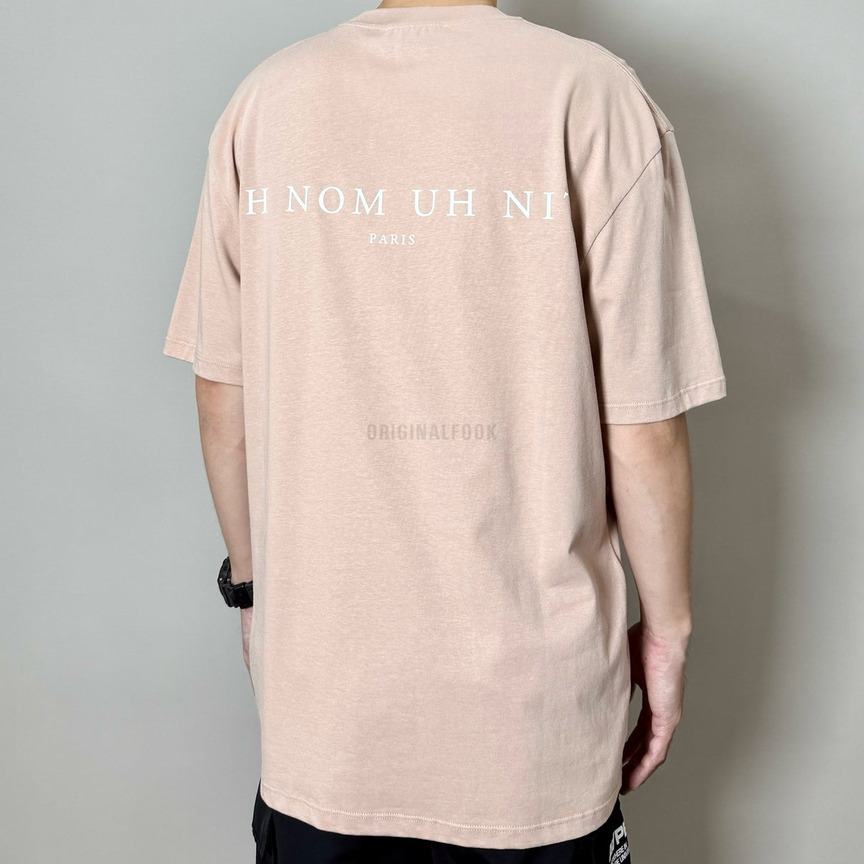 Ih Nom Uh Nit Mask Authentic Tee Flesh NUS23297 (Made In Italy) IH NOM UH NIT IH NOM UH NIT - originalfook singapore