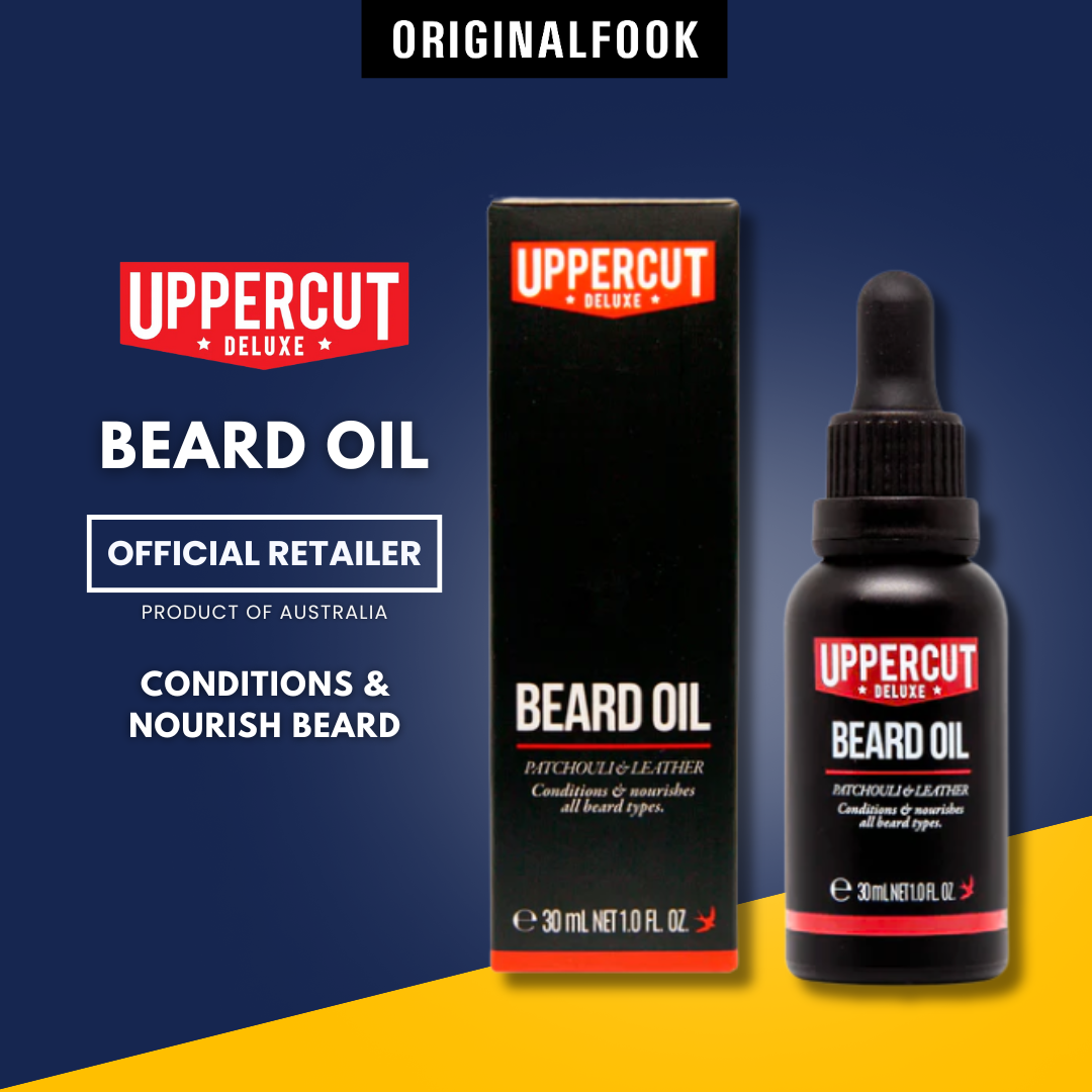 Uppercut Beard Oil | Soften & Condition All Beard Types UPPERCUT UPPERCUT - originalfook singapore