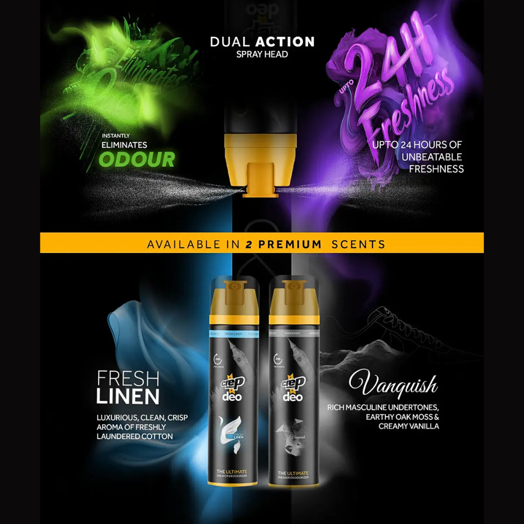 Crep Protect Deodorizer Spray | Fresh Linen | Vanquish