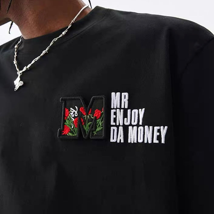 MEDM Replaceable Velcro Patch Tee Black MEDM MEDM - originalfook singapore