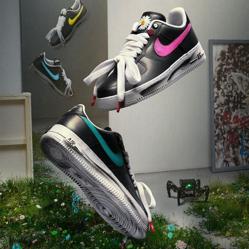 Nike Air Force 1 07 x PEACEMINUSONE Para-Noise 3.0 NIKE NIKE - originalfook singapore