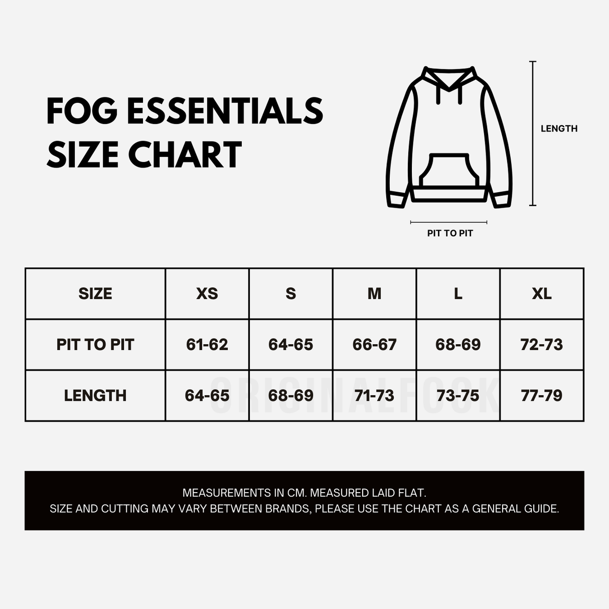 FEAR OF GOD Essentials Felt Logo Hoodie Black FEAR OF GOD ESSENTIALS FEAR OF GOD ESSENTIALS - originalfook singapore