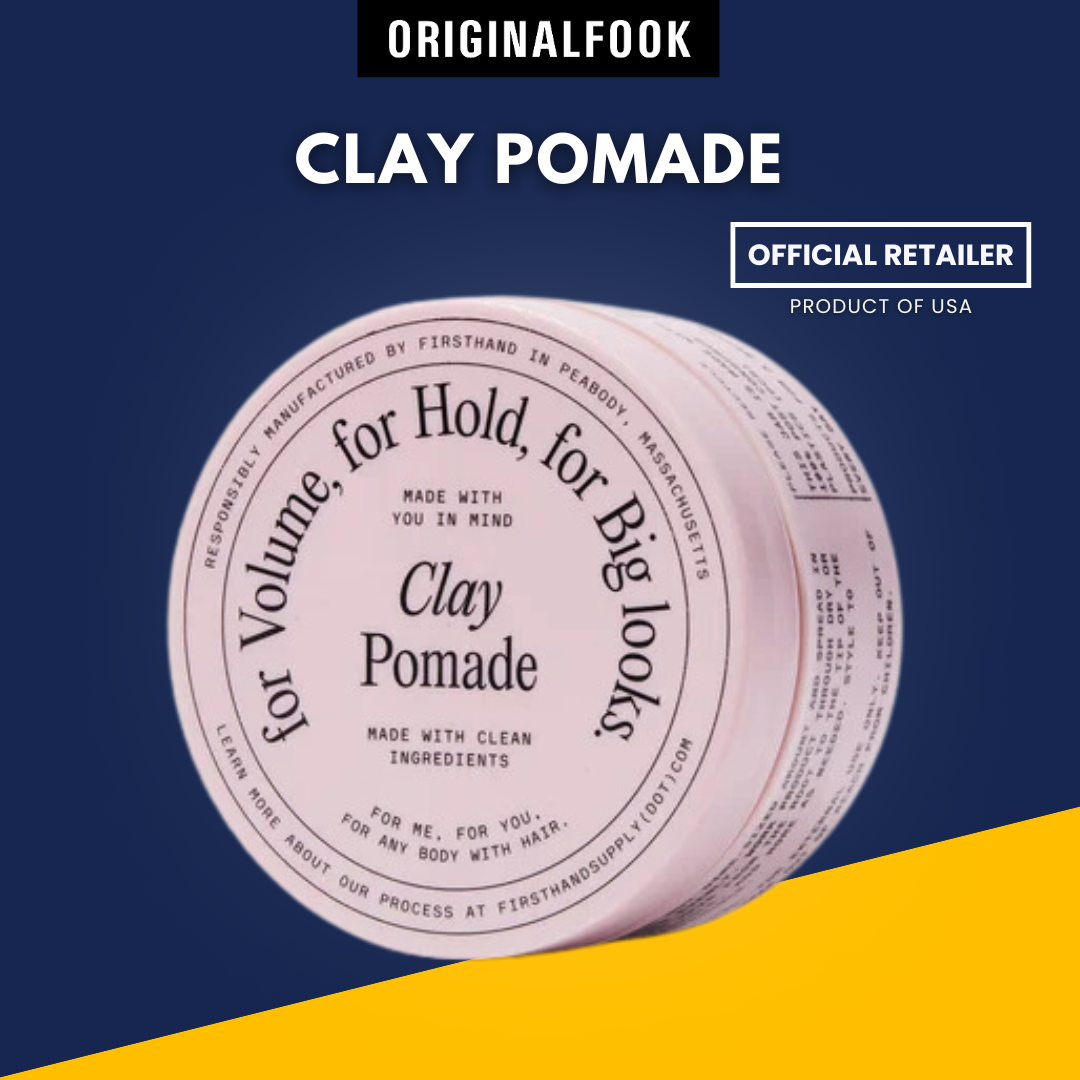 Firsthand Supply Clay Pomade FIRSTHAND FIRSTHAND - originalfook singapore
