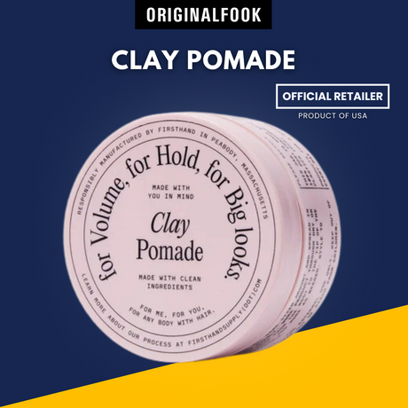 Firsthand Supply Clay Pomade FIRSTHAND FIRSTHAND - originalfook singapore
