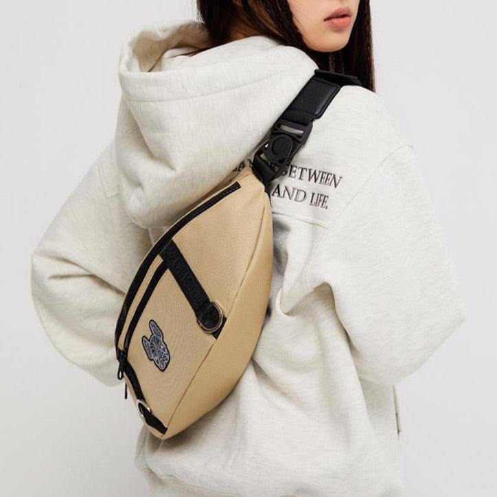 LifeWork D-Ring Waist Bag Beige lifework lifework - originalfook singapore