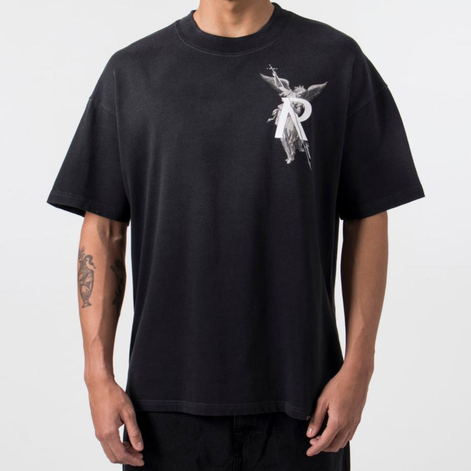 Represent Archangel Tee Washed Black REPRESENT REPRESENT - originalfook singapore