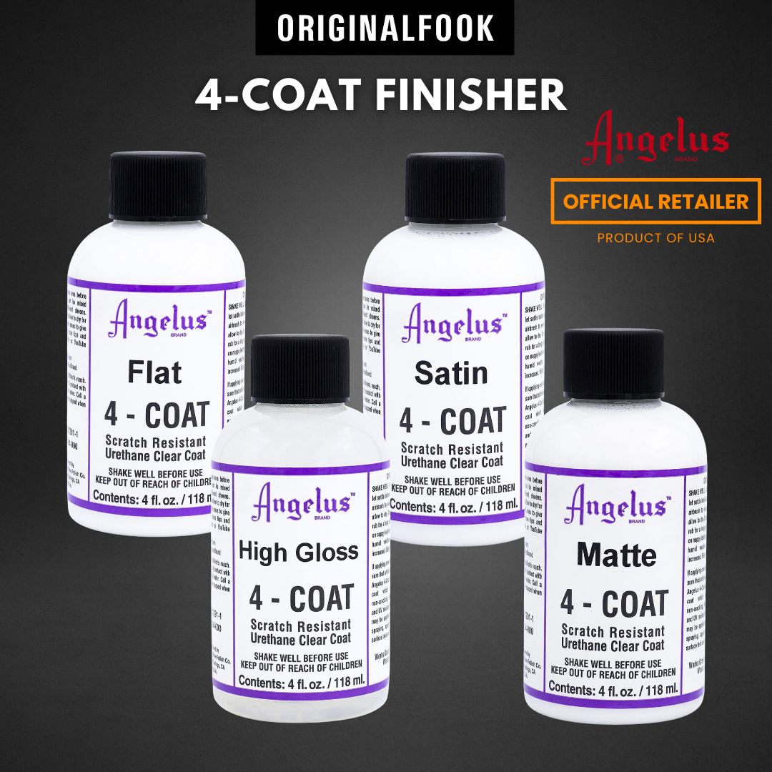 (4 Types) Angelus 4-Coat Scratch Resistant Clear Coat ANGELUS ANGELUS - originalfook singapore