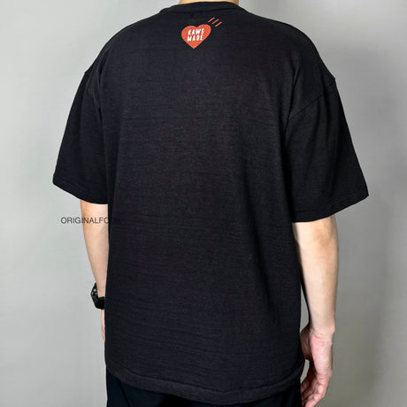 Human Made X KAWS Tee #2 Black HUMAN MADE HUMAN MADE - originalfook singapore