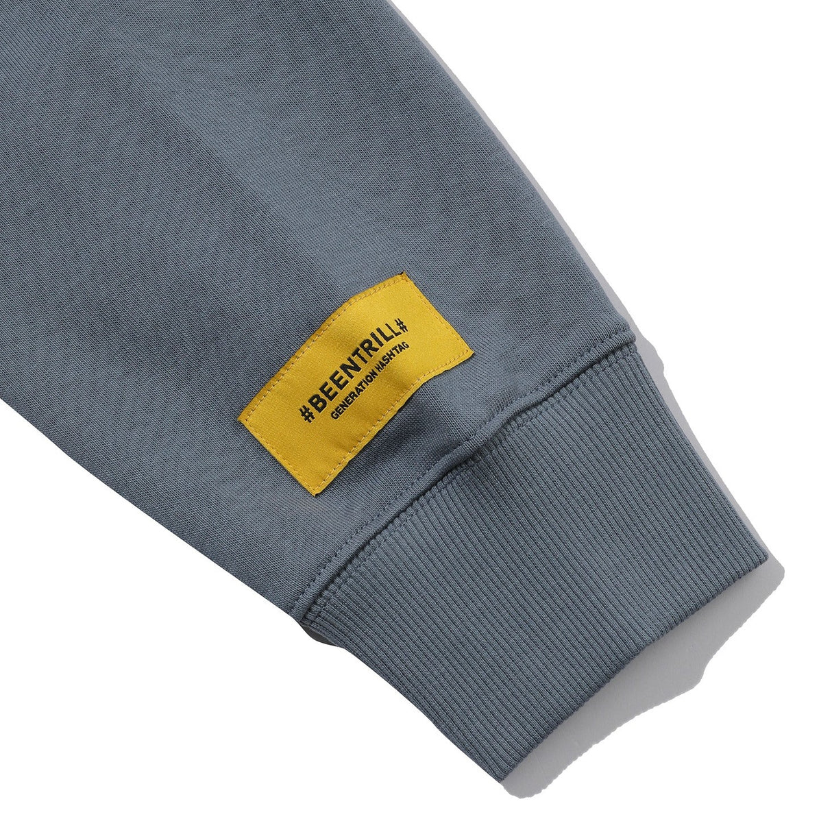 Been Trill Reflective Tape Logo Hoodie Grey BEEN TRILL BEEN TRILL - originalfook singapore