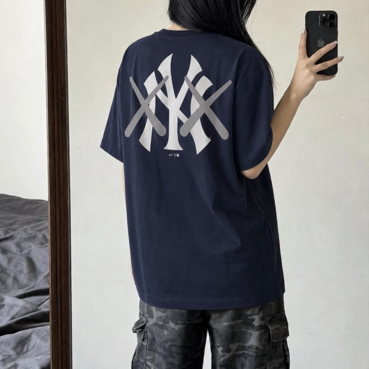 MLB X KAWS X Nike New York YankeesTee Navy