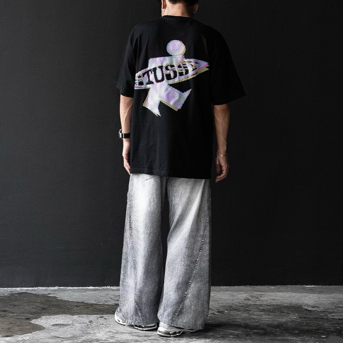 Stussy Surf Purf Tee Black