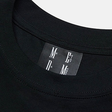 MEDM Script Logo Tee Black MEDM MEDM - originalfook singapore