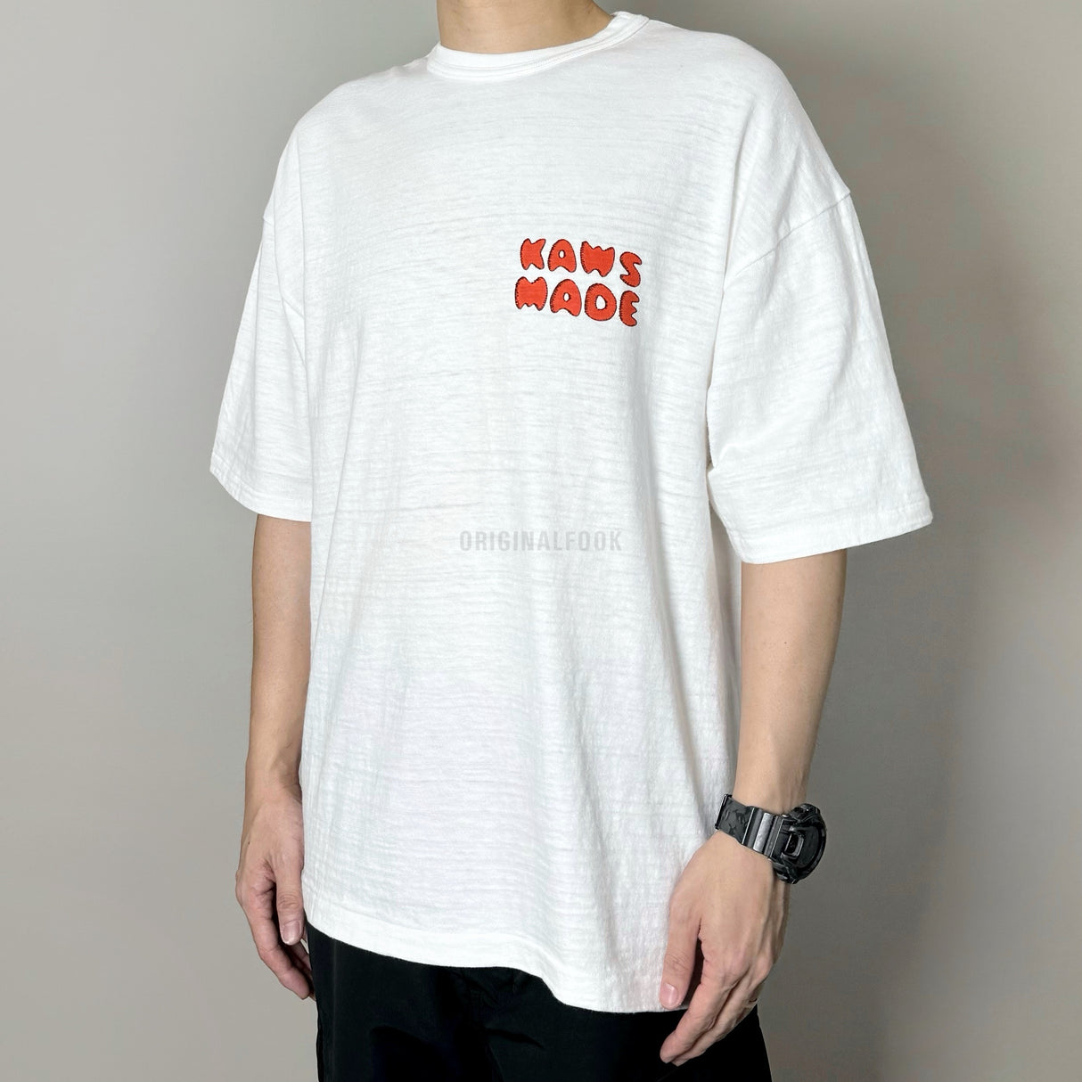 Human Made X KAWS Tee #3 White HUMAN MADE HUMAN MADE - originalfook singapore