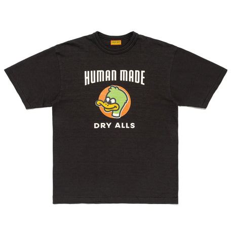 Human Made Duck Mascot Black Tee - ORIGINALFOOK