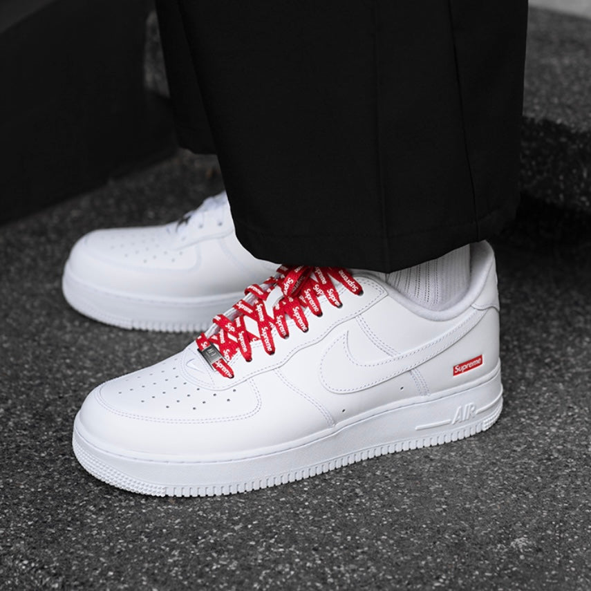 Supreme X Nike Air Force 1 Low White - ORIGINALFOOK