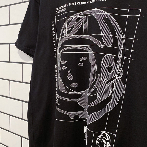 Billionaire Boys Club Blueprint Tee Black Billionaire Boys Club Billionaire Boys Club - originalfook singapore