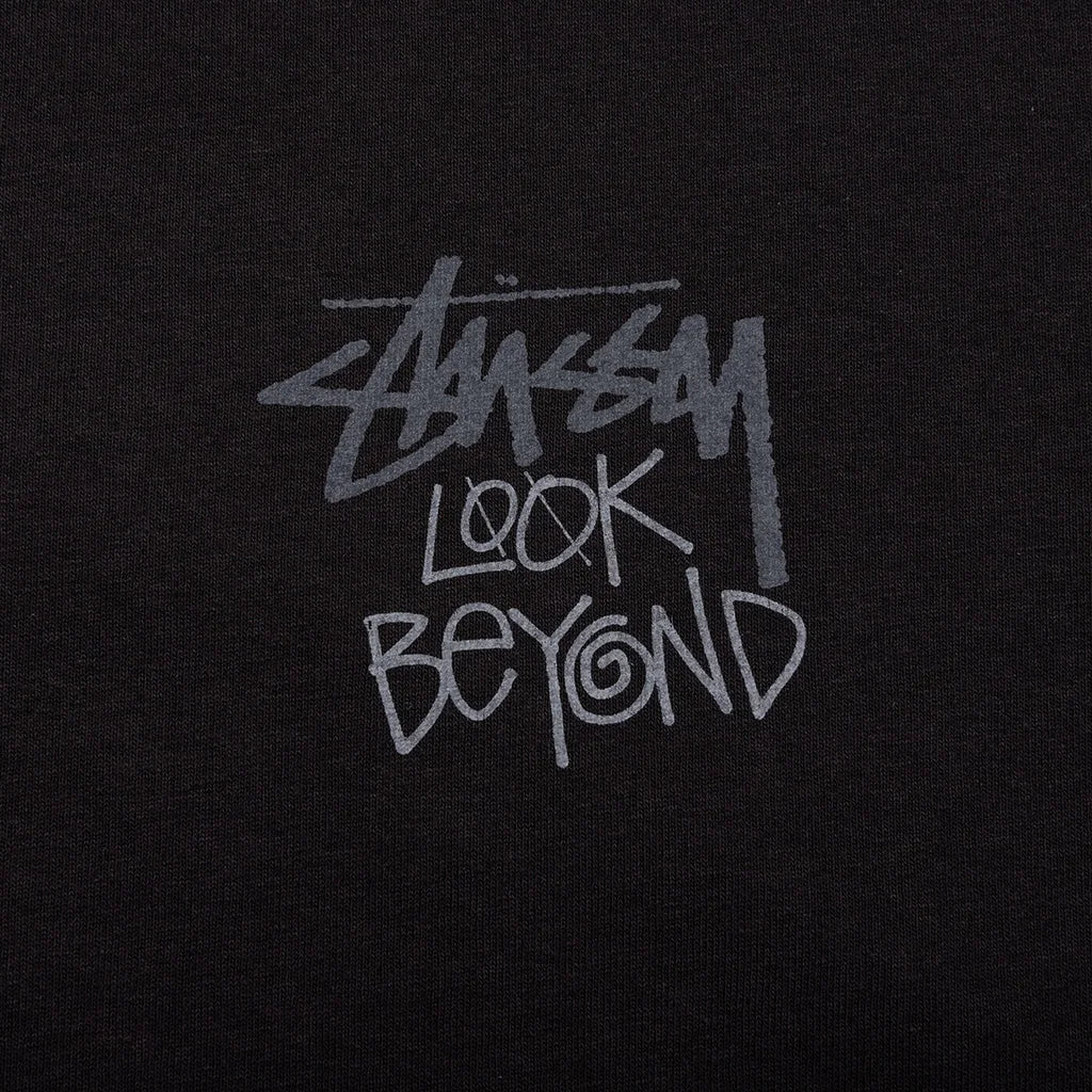Stussy Look Beyond Black Tee - ORIGINALFOOK
