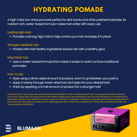 Blumaan Hydrating Pomade - ORIGINALFOOK