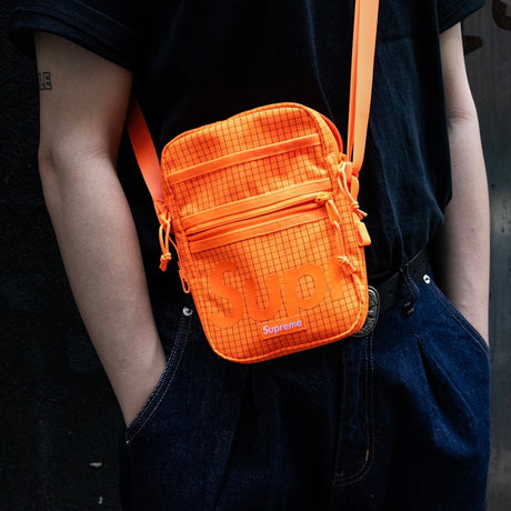 Supreme Reflective Shoulder Bag Orange supreme supreme - originalfook singapore
